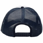 gorra trucker azul marino - atras