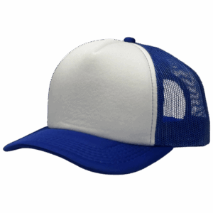 gorra trucker azulino - costado