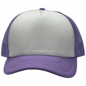 gorra trucker lila - frente
