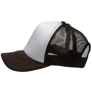 gorra trucker marrón - largo