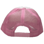 gorra trucker rosado - atras