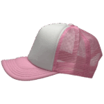 gorra trucker rosado - largo