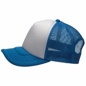 gorra trucker turquesa - largo