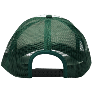 gorra trucker verde botella - atras