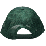 gorra trucker verde con rojo - atras