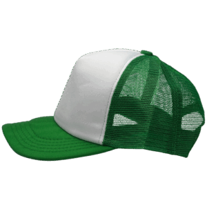 gorra trucker verde - largo