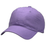 Gorra de Algodón color Lila - costado