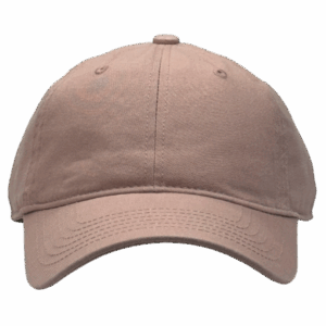 Gorra de Algodón color Rosado - frente