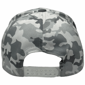 Gorra drill color Camuflado Plata - atras