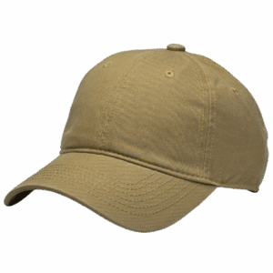 gorra de algodon color beige - costado