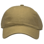 gorra de algodon color beige - frente