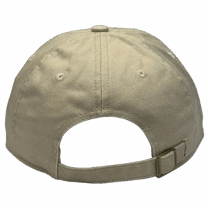 gorra de algodon color hueso - atras