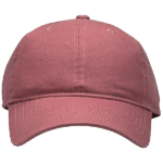 gorra de algodon color palo rosa - frente