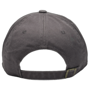 gorra de algodon plomo rata - atras