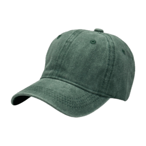 gorra vintage Verde niños - costado