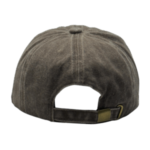 gorra vintage marrón niños - atras