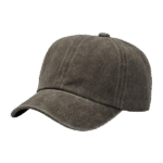 gorra vintage marrón niños - costado