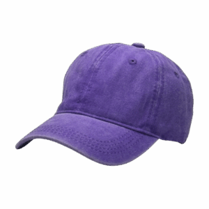 gorra vintage morada niños - costado