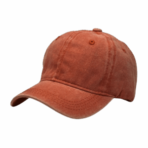 gorra vintage naranja niños - costado