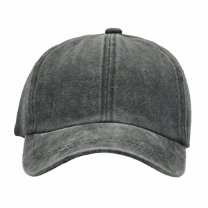 gorra vintage negro niños - frente