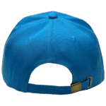 Gorra de Lona turquesa atras