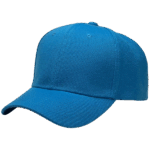 Gorra de Lona turquesa costado
