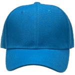 Gorra de Lona turquesa frente