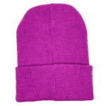 beanies gorra de lana púrpura atras The Krown