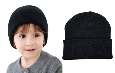 beanies gorras de lana para niños
