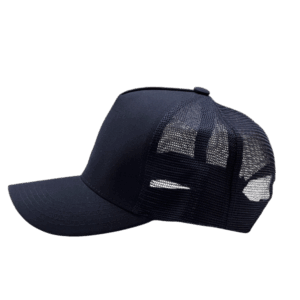 gorra de malla azul largo peru