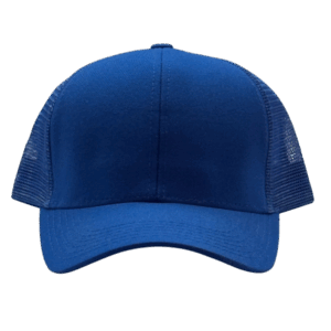 gorra de malla azulino frente Modelo 1 Peru