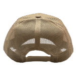 gorra de malla beige atras Modelo 1