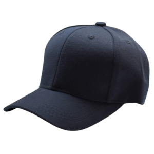 gorra drill azul marino para niños costado