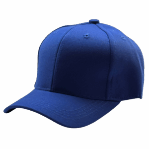 gorra drill azulino para niños costado