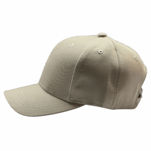 gorra drill beige claro para niños largo