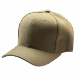 gorra drill beige para niños costado