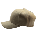 gorra drill beige para niños largo