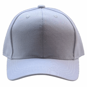gorra drill blanca para niños frente