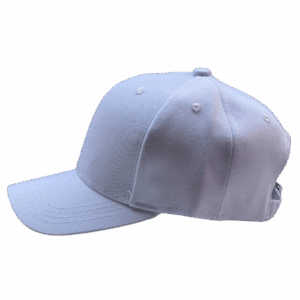 gorra drill blanca para niños largo
