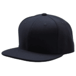 gorra plana azul marino - costado