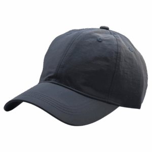 gorra poliéster color azul gris - costado