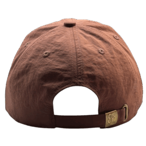 gorra poliéster color guinda - atras