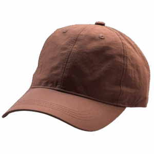 gorra poliéster color guinda - costado
