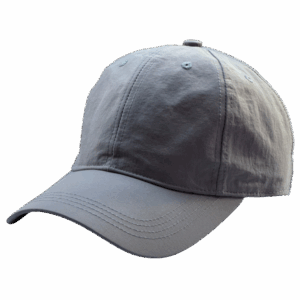 gorra poliéster color plomo - costado