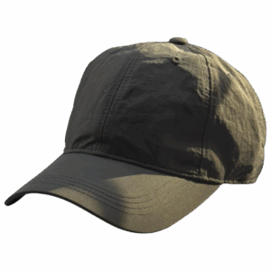 gorra poliéster color plomo rata - costado