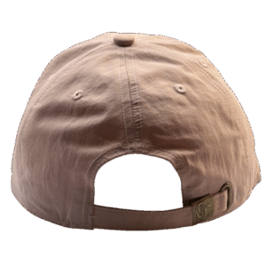 gorra poliéster color rosado - atras