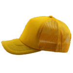 gorra trucker amarillo entero largo
