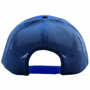 gorra trucker azulino entero atras
